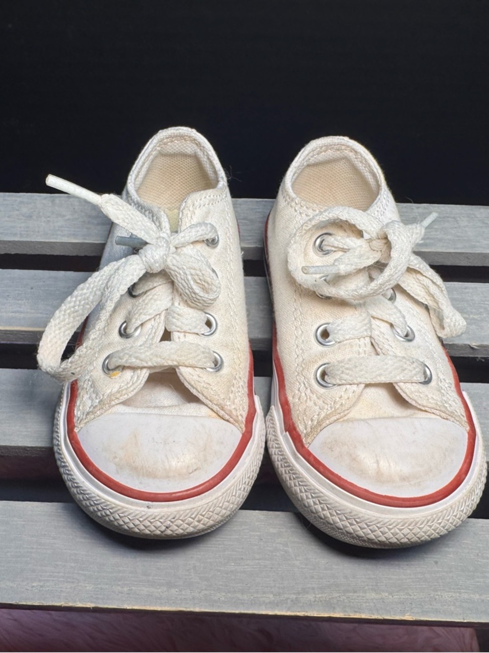 Converse Chuck Taylor All Star  Size 5 White 7J256 Infant